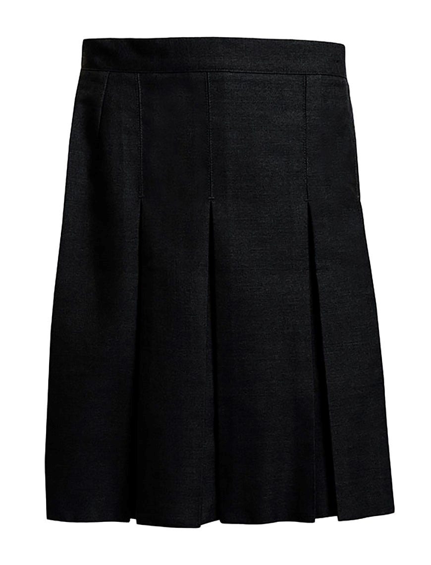 Black pleated shop skirt