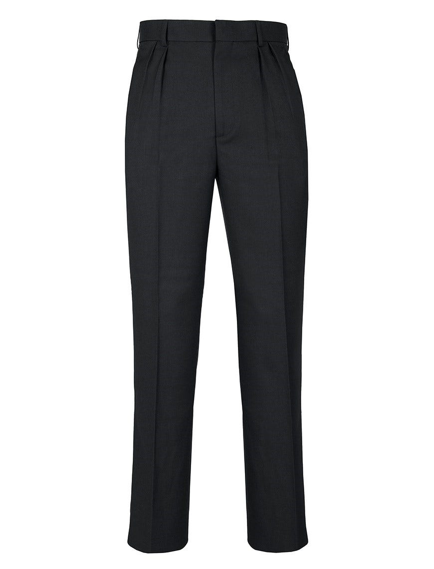 S Cut Boys Trousers Black