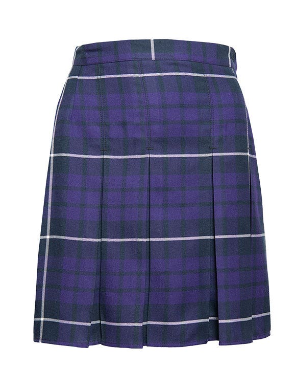 Purple pleated skirt uk shop
