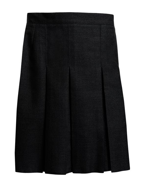 Pleated Skirt V15 Black