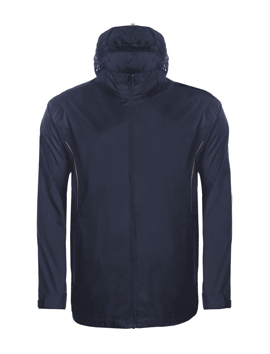 Silver outlet rain mac