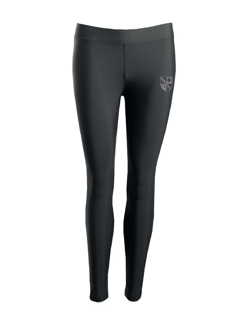 Black and silver leggings outlet